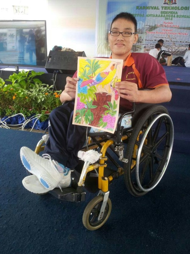 Special Needs Students’ Colouring Competition during Melaka Green Technology Carnival