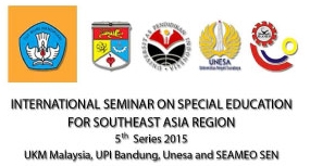 1st International Seminar on Special Education for Southeast Asia Region