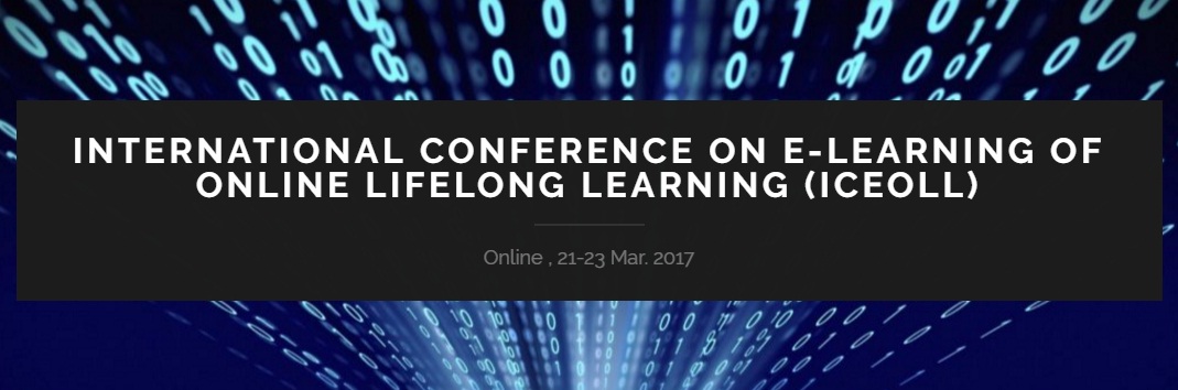International Conference on E-learning  of Online Lifelong Learning (ICEOLL)