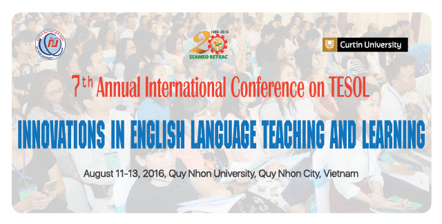 7th International TESOL Conference On “Innovations In English Teaching And Learning”