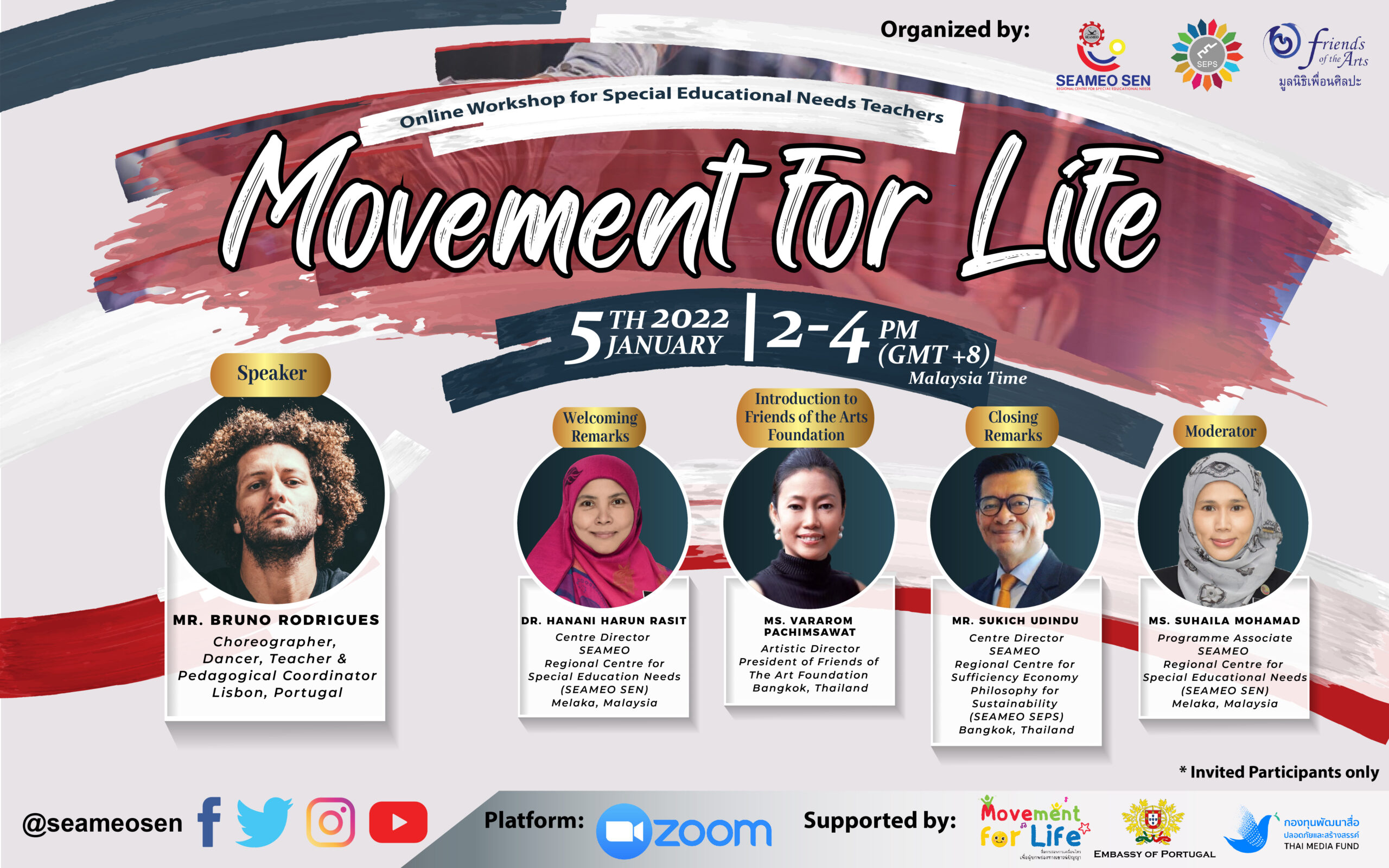 Poster Movement for Life (Malaysia Time)
