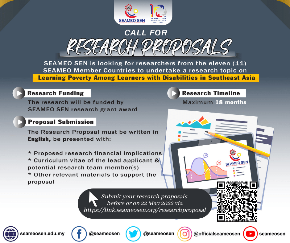 call for research project proposal 2022